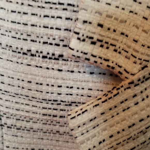 Cabi black and white one button blazer - Picture 5 of 6